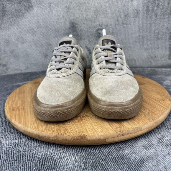 Adidas 3MC Vulc Shoes Mens Size 8 Gray Suede Skateboard Classic Casual B27796 - Picture 2 of 9